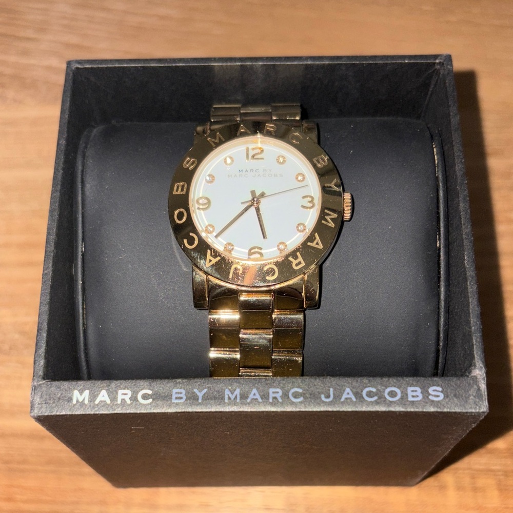 Marc by Marc Jacobs Gold Bracelet Watch